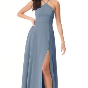 Azazie Bailey dress in Twilight